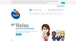 Desktop Screenshot of fluentloans.co.uk